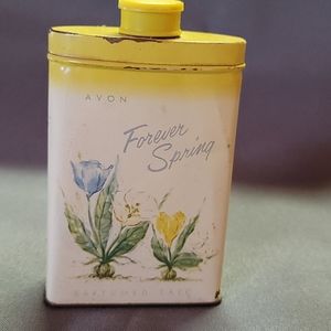 Vintage Avon tin
